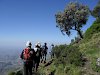 Wandergruppe unterwegs