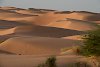 Blick auf die Dünen der Sahara