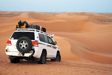Offroad durch die Sahara