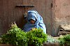 Frau auf dem Markt in Nouakchott