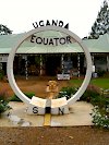 Am Äquator in Uganda