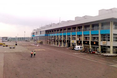 Flughafen in Entebbe