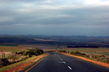 Straße in Südafrika