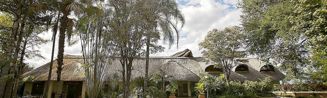 Eingangsbereich der Ilala Lodge