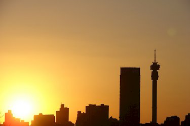 Skyline von Johannesburg
