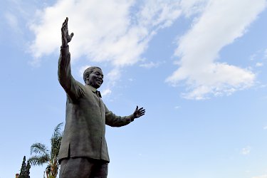 Mandela Statue in Johannesburg