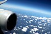 Im Flugzeug über Afrika