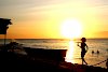 Sonnenuntergang am Strand