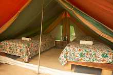 Selous River Camp Zeltunterkunft Twin