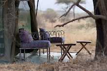 Serengeti Halisi gemütliche Terasse zum entspannen