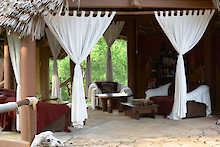 Bibliothek der Sable Mountain Lodge