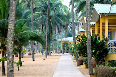 Auf dem Weg zum Hotel Casa del Papa