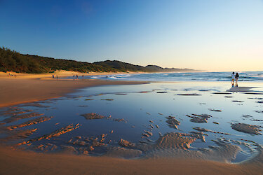 Strandabschnitt beim iSimangaliso-Wetland-Park