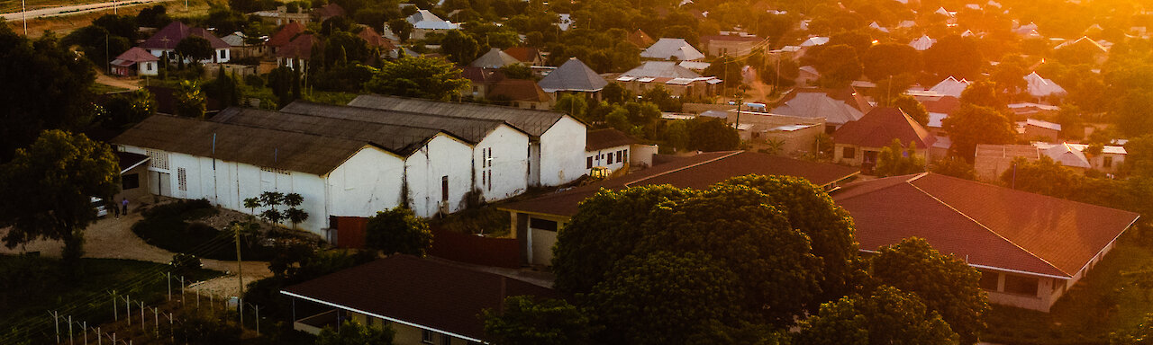 Das Domiya Wine Estate aus der Luftperspektive