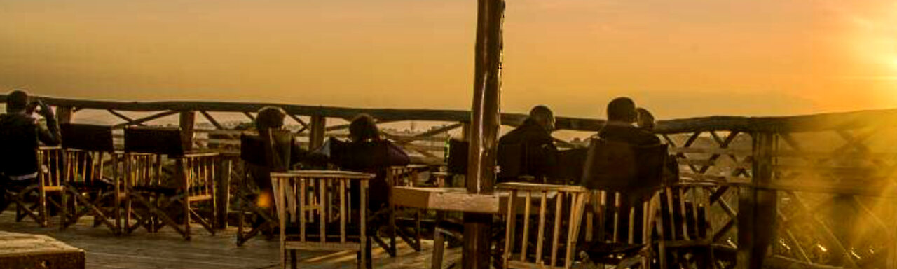 Sunset Deck des Iringa Sunset Hotels