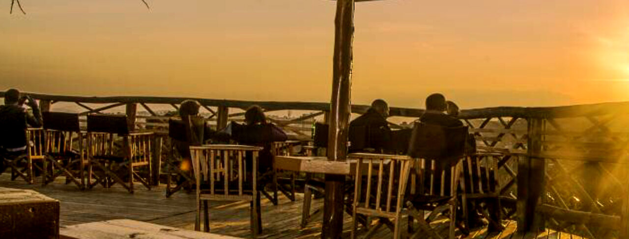 Sunset Deck des Iringa Sunset Hotels