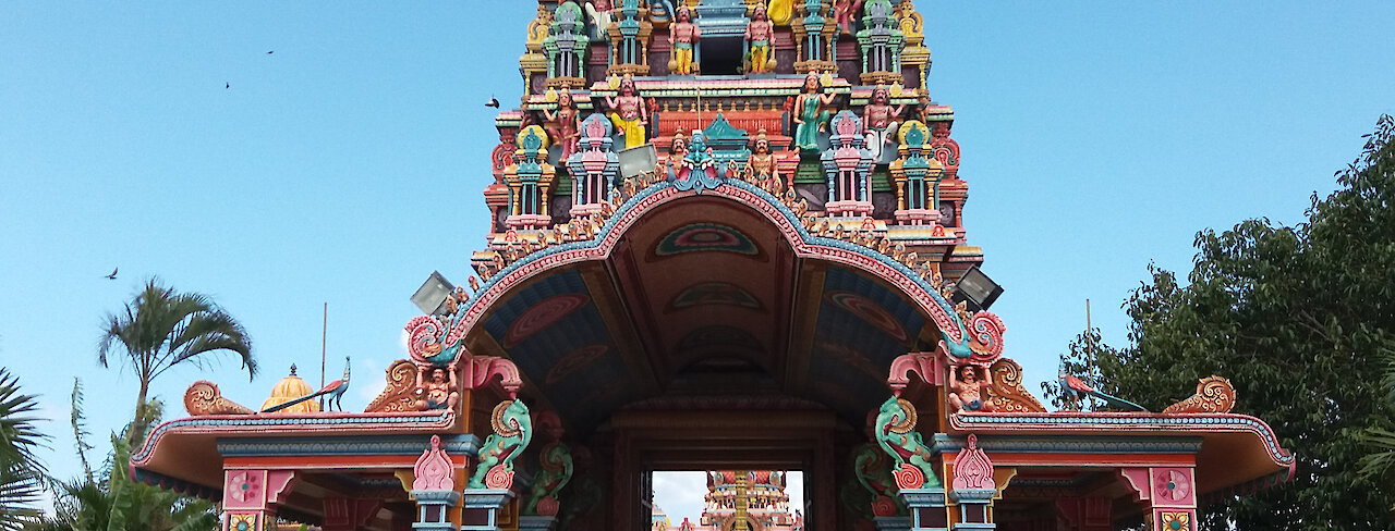 Kaylasson Hindutempel in Mauritius