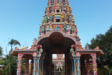 Kaylasson Hindutempel in Mauritius